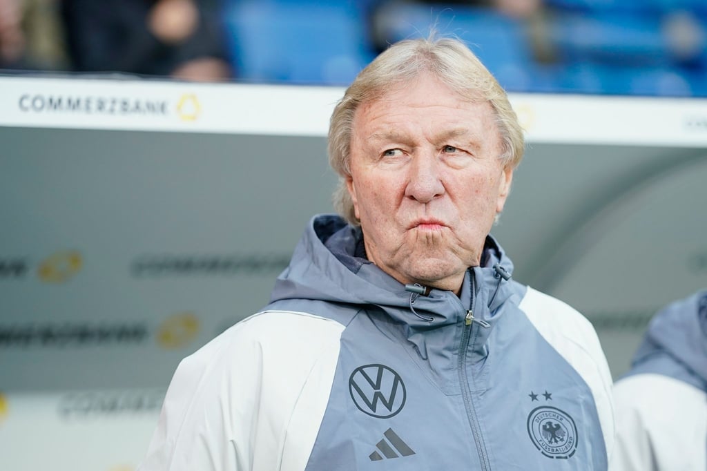 Horst Hrubesch ist der Interimstrainer der deutschen Fußballerinnen.