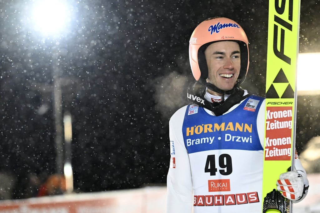 Wieder in bestechender Form: Österreichs Skispringer Stefan Kraft.