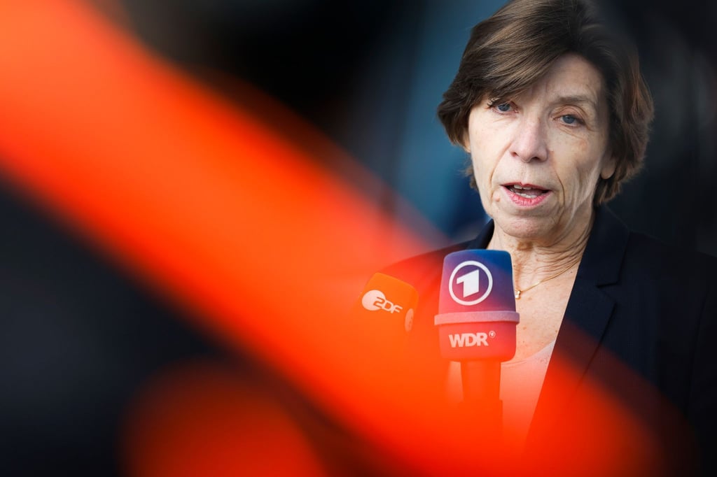Die Außenministerin Frankreichs: Catherine Colonna.