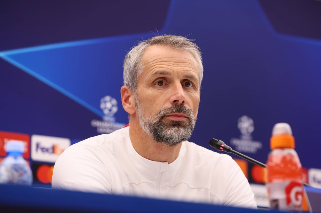 Marco Rose vor dem Champions-League-Spiel (Archivbild).