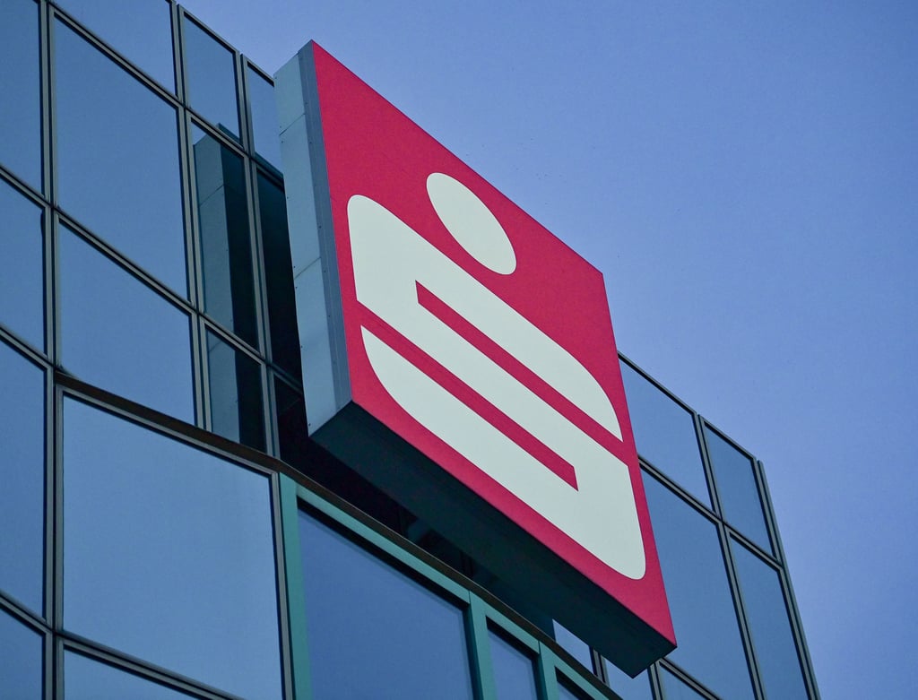 Das Logo der Sparkasse.