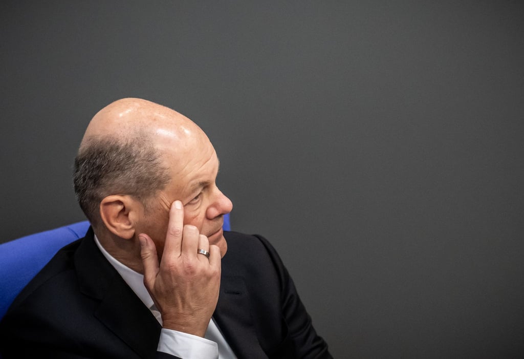 „Ich will, dass Deutschland ganz vorne dabei ist“: Bundeskanzler Olaf Scholz.