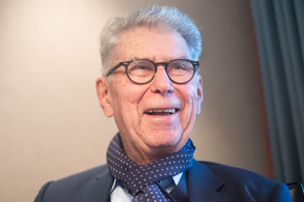 Der Unternehmer Heinz Dürr, aufgenommen bei einem Interview mit Journalisten der Deutschen Presse-Agentur (dpa).