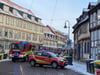 Im Haus Voigtei 48 in Halberstadt kam es am Donnerstagvormittag zu einer Explosion. Der betroffene Bereich ist gesperrt.