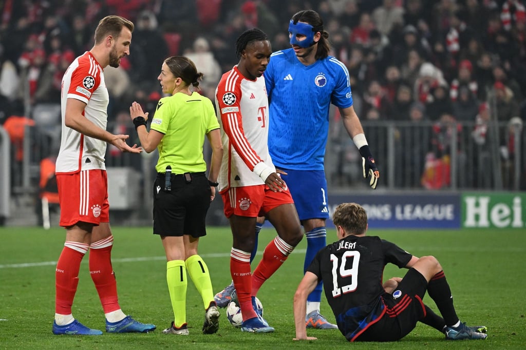 Schiedsrichterin Stephanie Frappart leitete die Partie der Bayern gegen Kopenhagen.