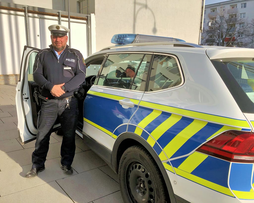 Mirko Deistler ist seit Juli Regionalbereichsbeamter in der Dessauer Innenstadt und Nord