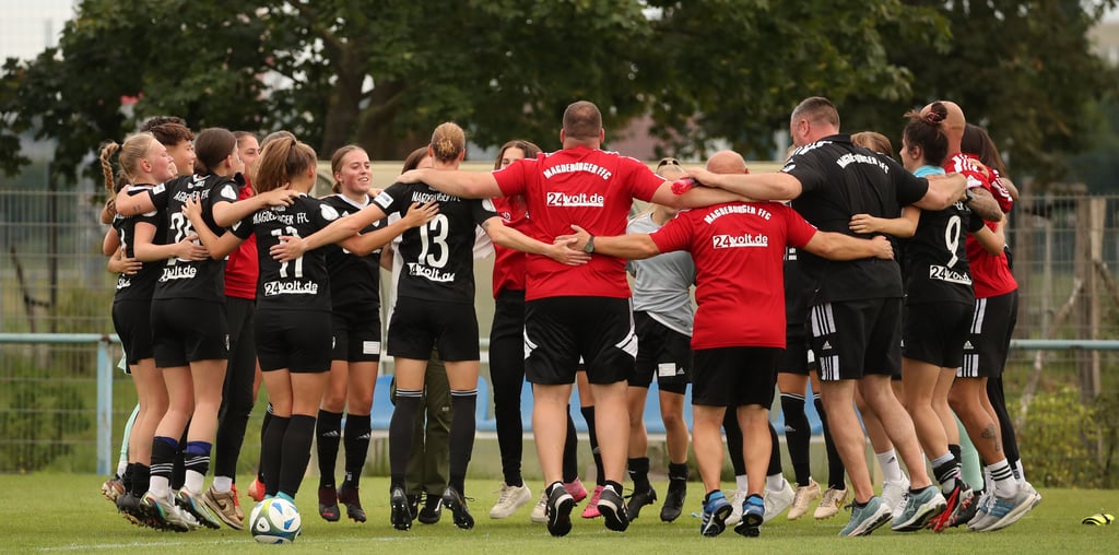 Geht in den 1. FC Magdeburg über: die Frauenfußball-Abteilung des Magdeburger FFC.