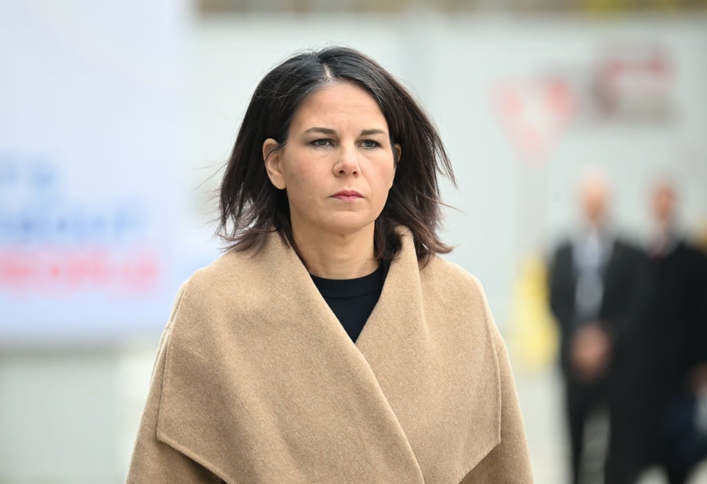 Bundesaußenministerin Annalena Baerbock beim Treffen des 30. Ministerrats der Organisation für Sicherheit und Zusammenarbeit in Europa.