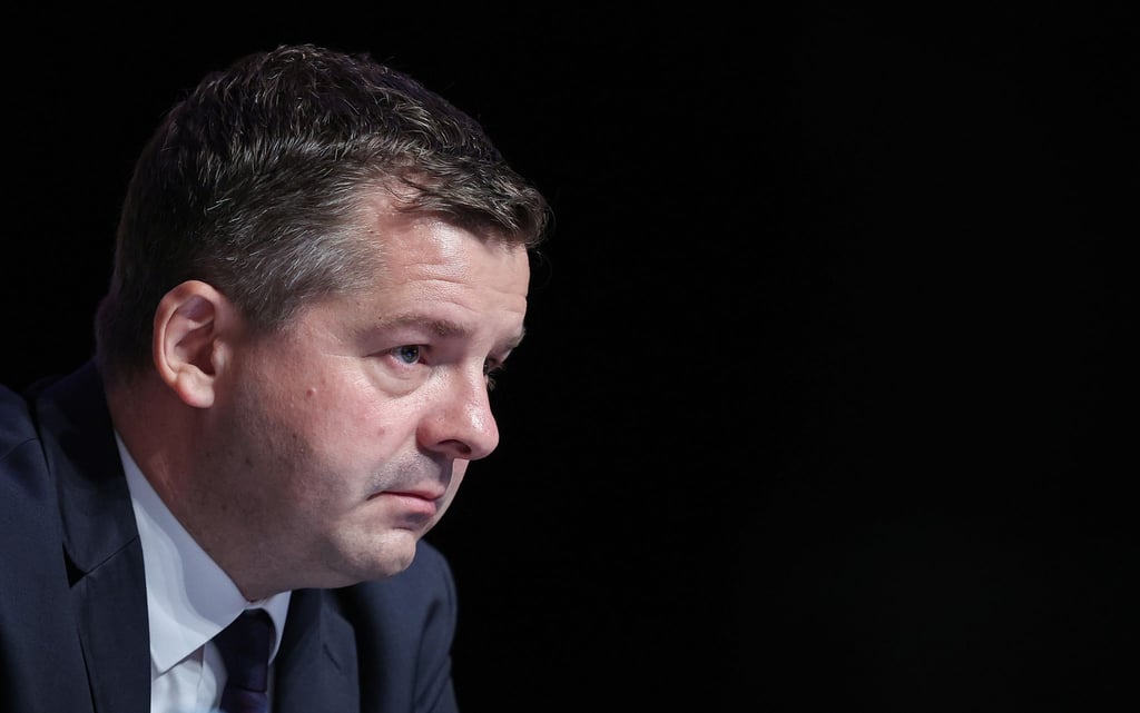 Sven Schulze (CDU), Wirtschaftsminister von Sachsen-Anhalt, nimmt an einem Landesparteitag teil.
