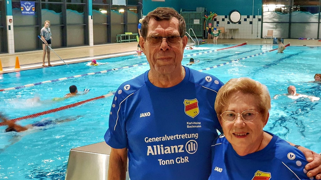 Abteilungsleiterin Sonja Backmann und ihr Mann Karl-Heinz Backmann können zusammen 99 Jahre im Ehrenamt vorweisen.