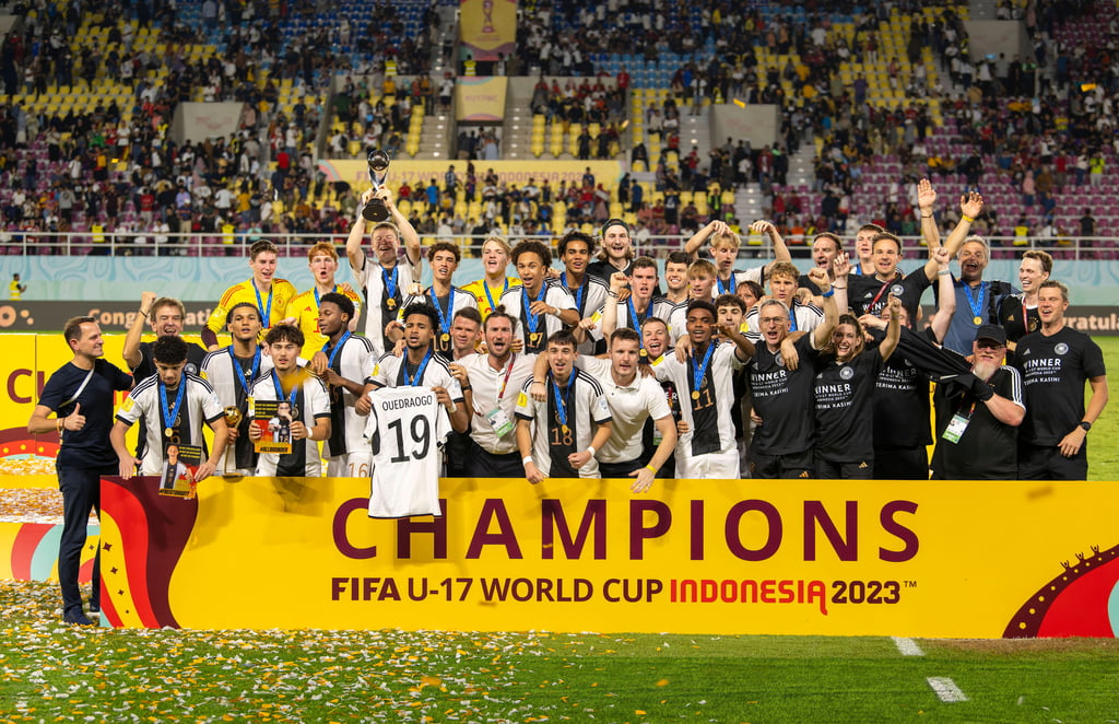 Die DFB-U17-Weltmeister mit RB-Talent Winners Osawe