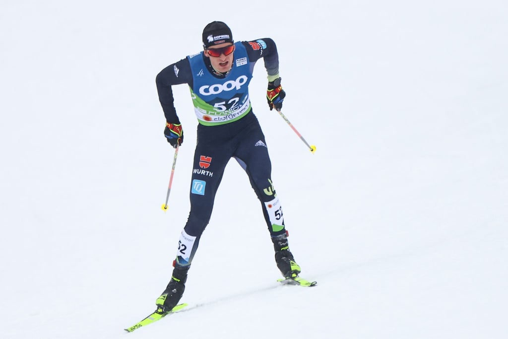 Kam in Gällivare über zehn Kilometer in der freien Technik auf den 13. Platz: Friedrich Moch.