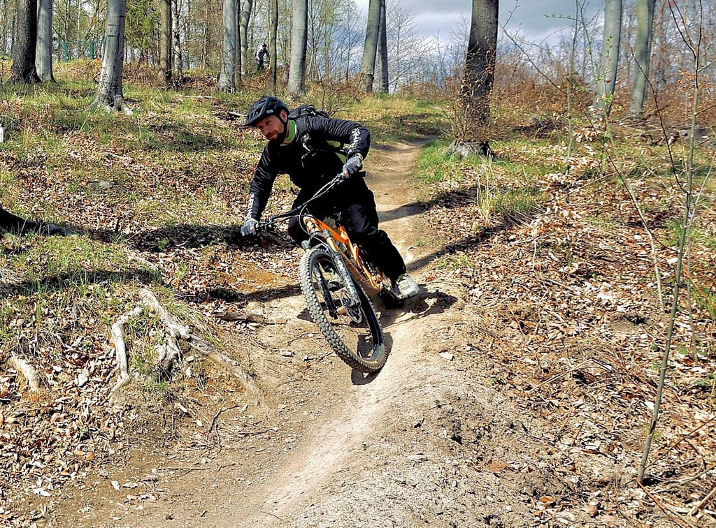 Der Kammweg bei Darlingerode, eine von vorerst drei Strecken des Trailparks Harz, wird als mittelschwer eingestuft.