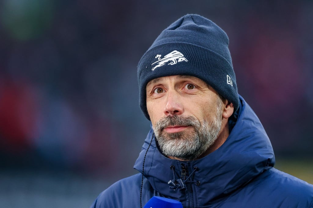 RB-Trainer Marco Rose in Leipzig.
