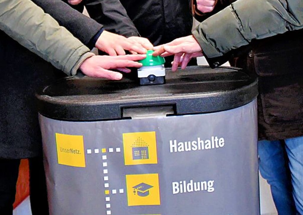 Die symbolische Freischaltung in Müggenbusch.