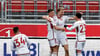 Fortuna Düsseldorf fertigte den 1. FC Nürnberg mit 5:0 ab und spielt am Dienstagabend im DFB-Pokal-Achtelfinale beim 1. FC Magdeburg.