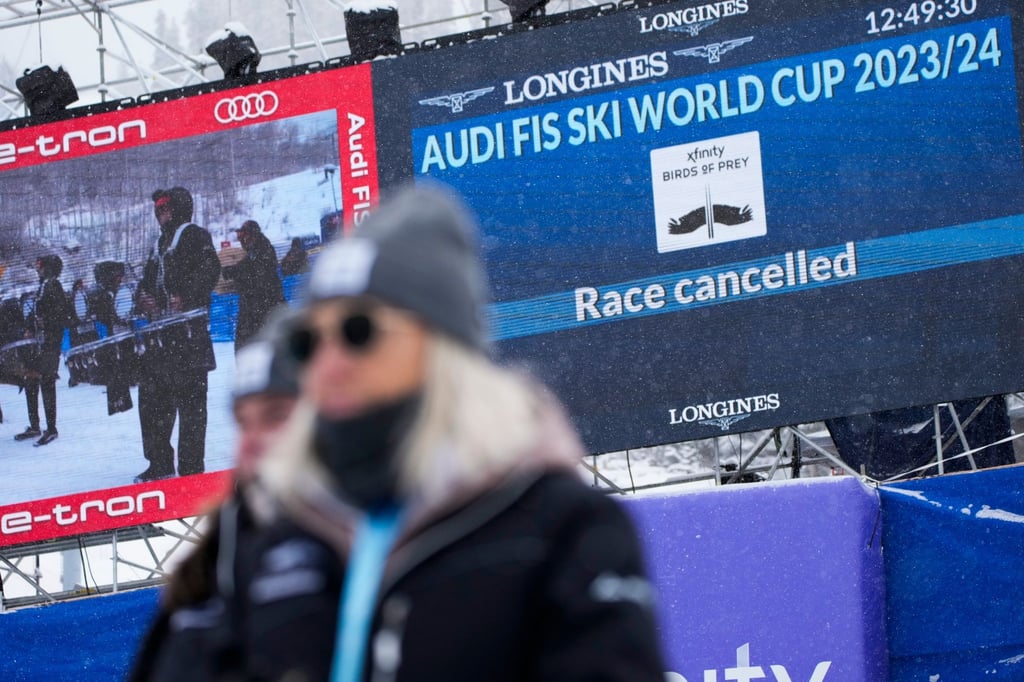 Das Super-G-Rennen in Beaver-Creek musste abgesagt werden.