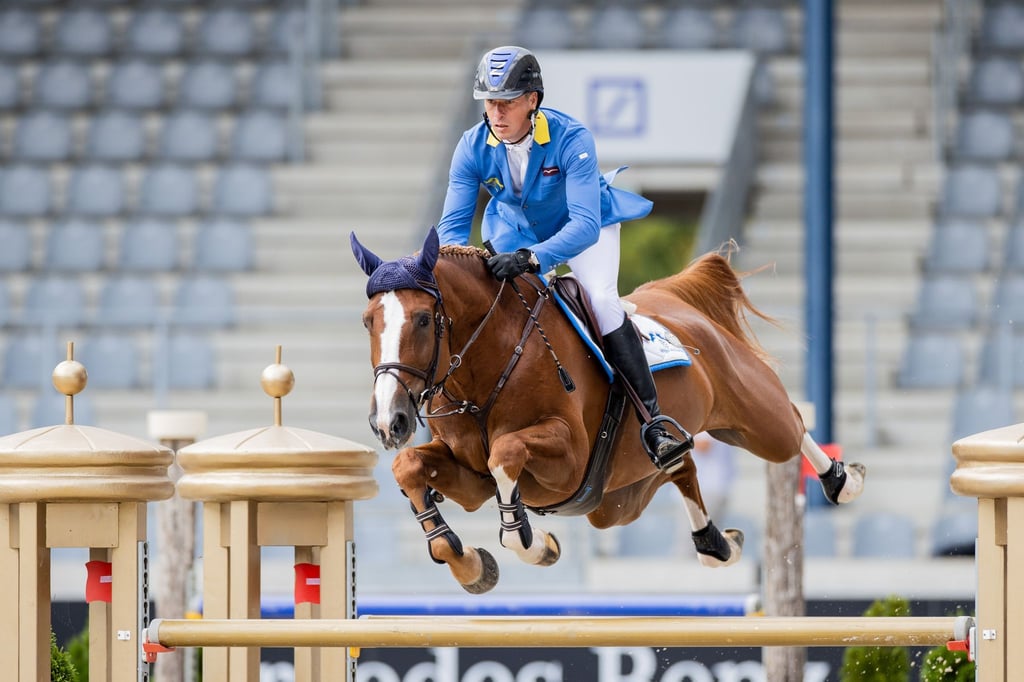 Christian Ahlmann kam mit Mandato in La Coruña auf Rang neun.