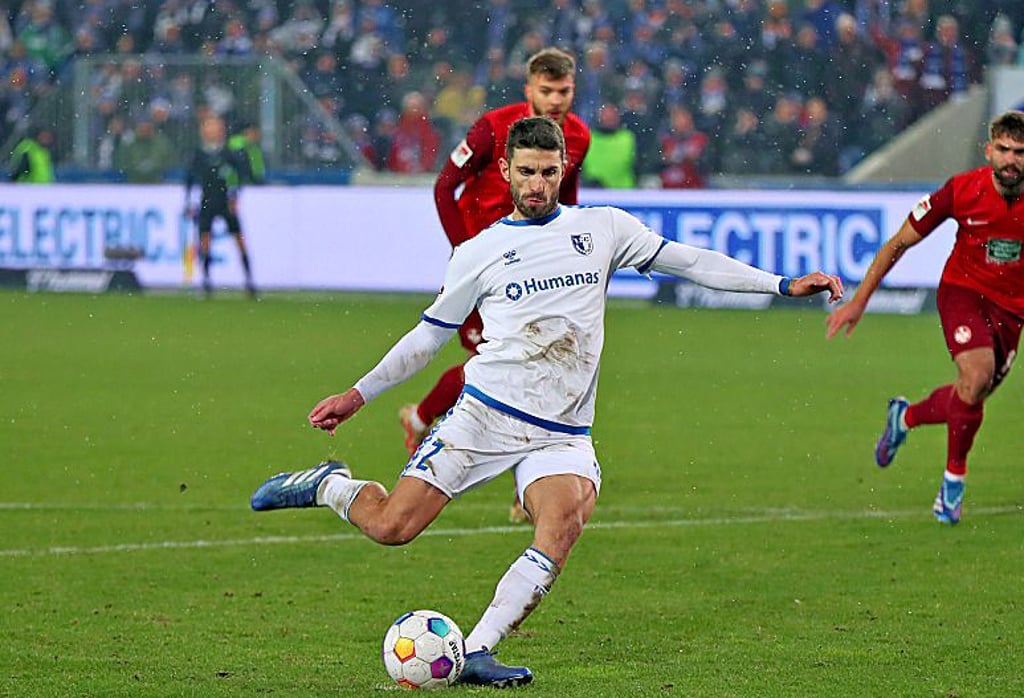 Erstes Saisontor für den FCM: Cristiano Piccini.
