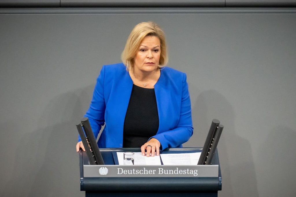 Nancy Faeser, Bundesministerin des Innern und Heimat.