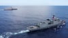 China wirft den USA vor, die „USS Gabrielle Giffords“ (l) habe sich ohne Genehmigung dem Ren'ai-Riff genähert.