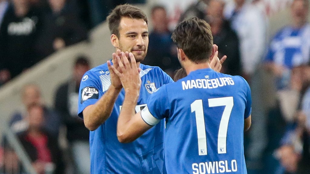 Christian Beck und Marius Sowislo prägten beim 1. FC Magdeburg eine Ära mit Aufstiegen und DFB-Pokal-Überraschungen.