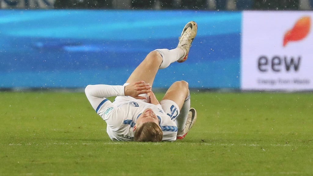Luca Schuler verletzte sich beim 1. FC Magdeburg und fehlt im DFB-Pokal-Achtelfinale gegen Fortuna Düsseldorf am Dienstagabend.