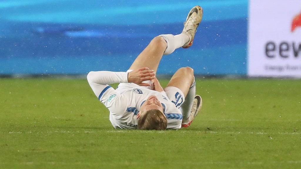 Luca Schuler verletzte sich beim 1. FC Magdeburg und fehlt im DFB-Pokal-Achtelfinale gegen Fortuna Düsseldorf am Dienstagabend.