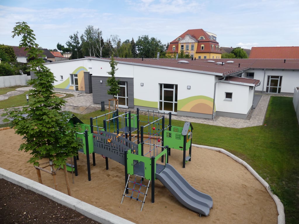 Die neueste Kita der Goethestadt in Schafstädt.