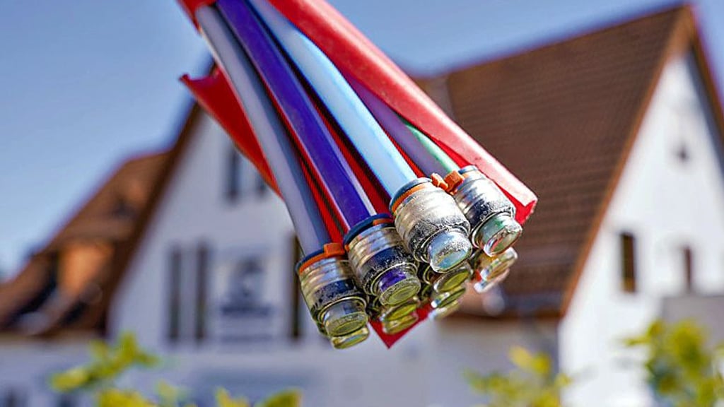 Die Kabel liegen bereit.
