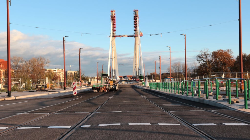 Magdeburgs Brückenbauprojekte Frost Sorgt Für Verzögerungen Bis 2024 Neue Brücke über Alte 1977