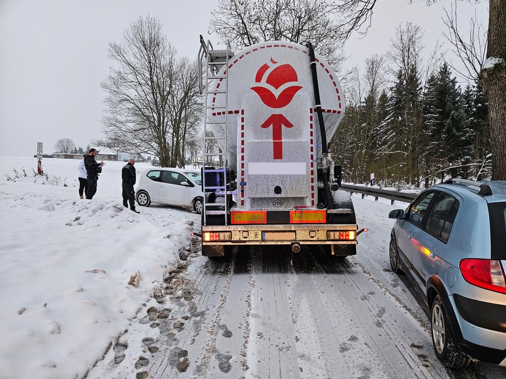 Bei den drei Unfällen im Harz wurde laut Polizei niemand verletzt.