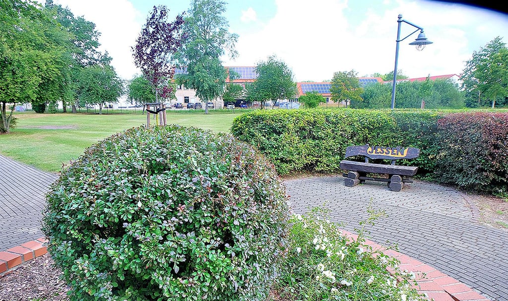 Die bereits vorhandenen Gestaltungselemente des Schlossparkes in Jessen sollen in der neuen Konzeption erhalten bleiben.