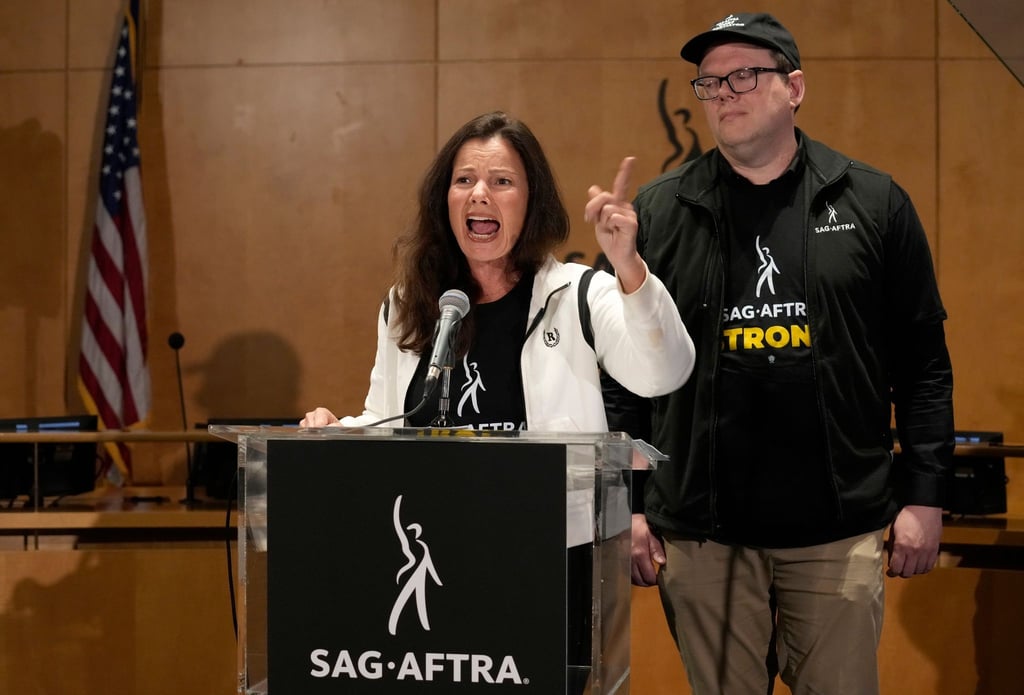 SAG-AFTRA-Präsidentin Fran Drescher spricht von einem „goldenen Zeitalter“.