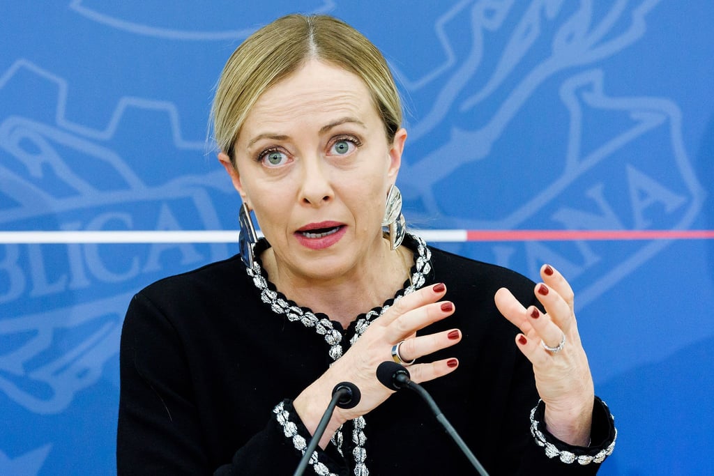 Ministerpräsidentin Giorgia Meloni ist vom Projekt für eine „Neue Seidenstraße“ offenbar nicht mehr überzeugt.