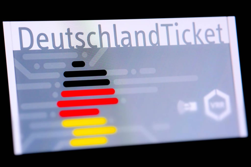 Im Landkreis Stendal ab 1. Januar 2024 nicht mehr gültig: das Deutschlandticket.
