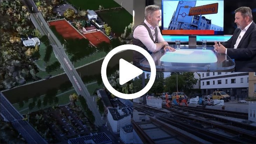 Baustellen in Halle: Was plant die HAVAG 2024 - Infrastrukturchef zu Besuch im TV-Studio in Halle.
