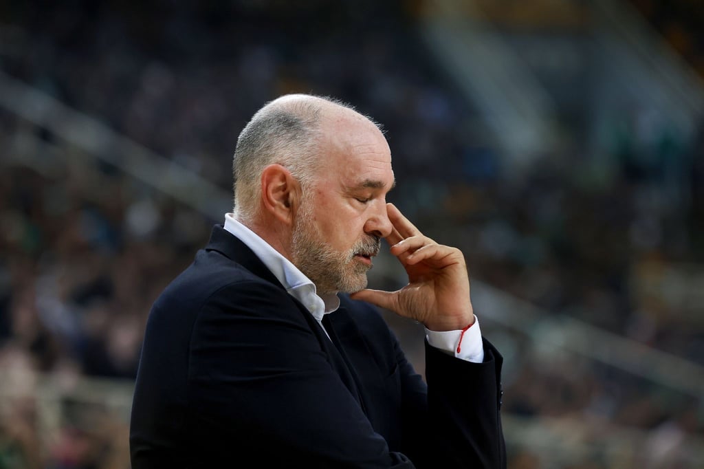 Sah eine Niederlage seines Teams: Bayern-Trainer Pablo Laso.
