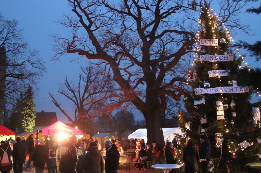 Weihnachtsmarkt in Möckern-Lühe