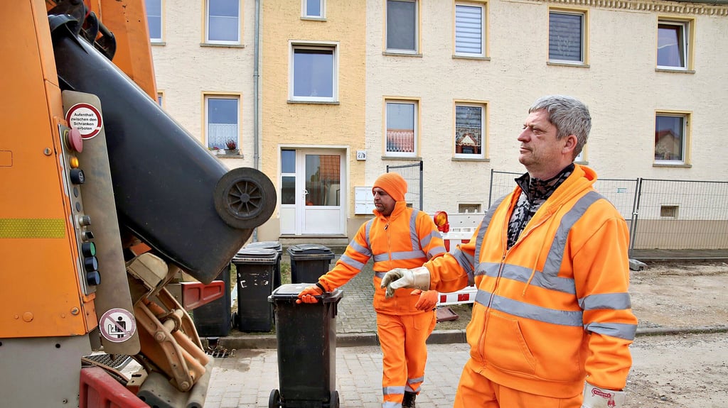 Im Salzlandkreis, wie hier in Güsten, sollen die Müllgebühren steigen.