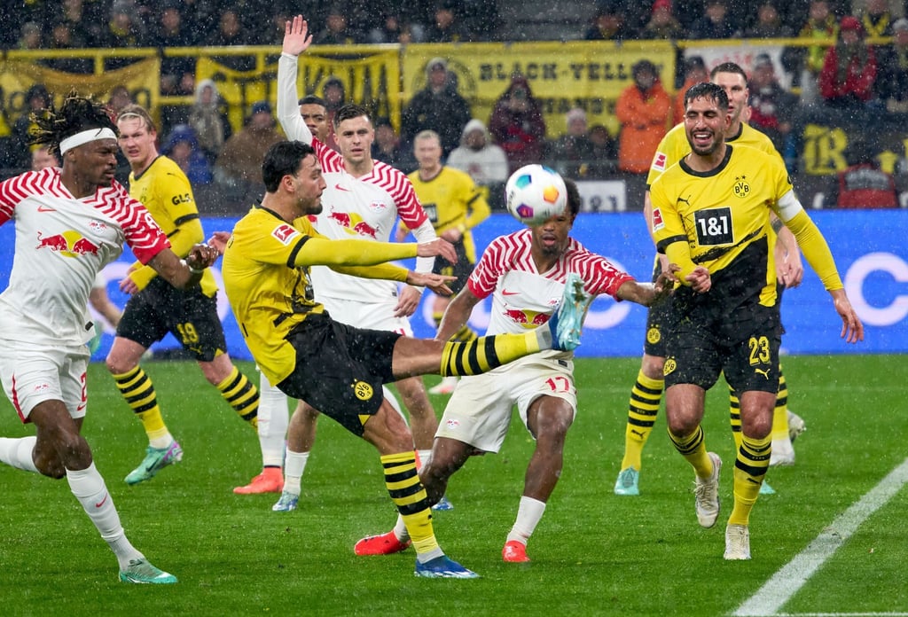 RB Leipzig gewann 3:2 bei Borussia Dortmund.
