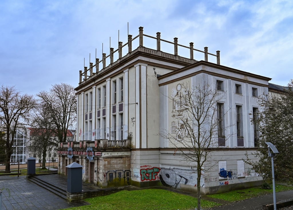 Das Gebäude des ehemaligen Lichtspieltheaters der Jugend.