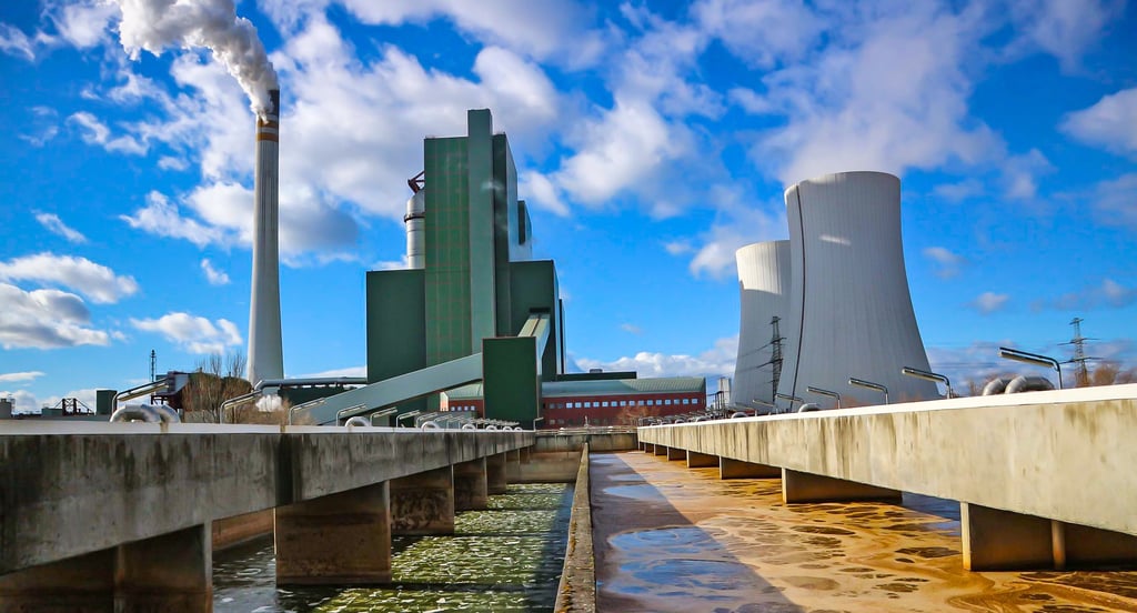 Die Abwässer aus Merseburg werden in der hiesigen Industriekläranlage gereinigt.