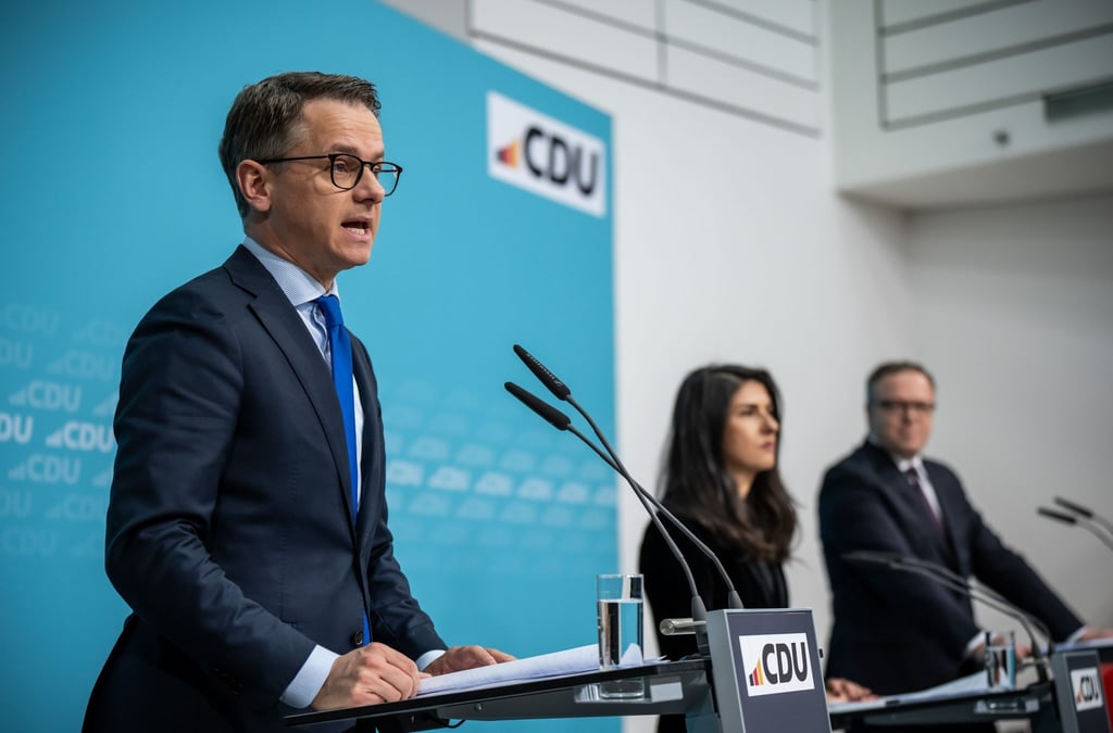 Der Chef der CDU-Grundsatzkommission, Generalsekretär Carsten Linnemann.