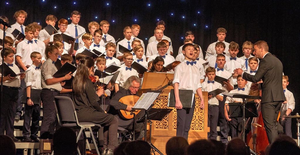 Der Knabenchor singt sich seit 1946 in die Herzen der Menschen, seit 2022 unter der Leitung von Ludwig Böhme.