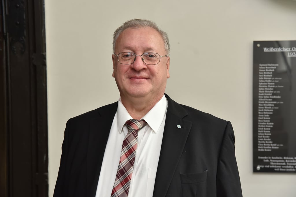 Jörg Freiwald ist seit zwanzig Jahren Vorsitzender des Weißenfelser Stadtrates.
