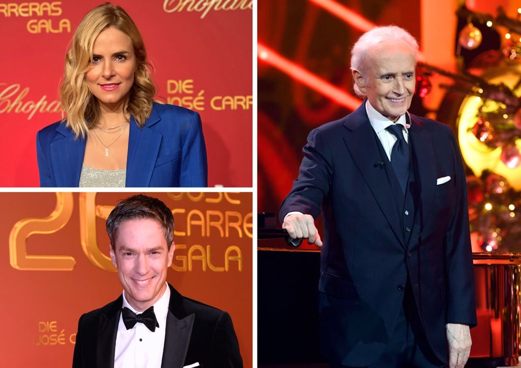 An der Seite von Gastgeber und Moderator José Carreras werden Stephanie Müller-Spirra und Sven Lorig durch die Benefiz-Gala führen.