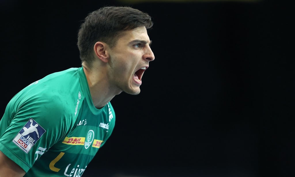 Lucas Krzikalla vom SC DHfK Leipzig.