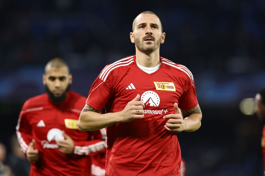 Leonardo Bonucci von Union Berlin beim Aufwärmen.