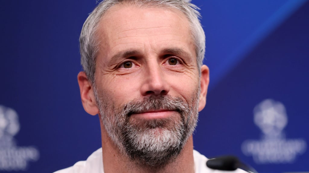 Marco Rose vor dem Champions-Leagie-Duell gegen YB Bern.